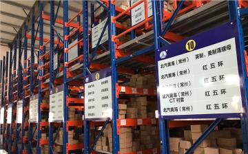 三葉機(jī)械與勝通貨架首次合作:定制一座閣樓貨架