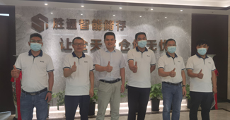 熱烈慶?；鶄バ蓍e用品有限公司前來勝通考察，并成功簽單鋼平臺3座！