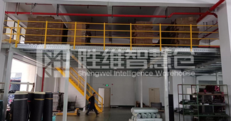 一款空間利用好，承重強(qiáng)的鋼平臺，大大提升箱包制造企業(yè)的倉儲利用率