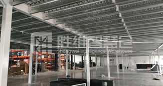 寧波某電子企業(yè)用上勝通的鋼平臺后，倉儲性能大大提升！