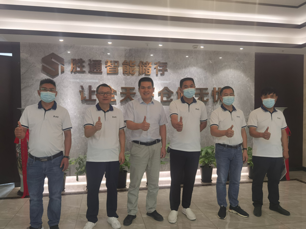 熱烈慶?；鶄バ蓍e用品有限公司前來勝通考察，并成功簽單鋼平臺3座！